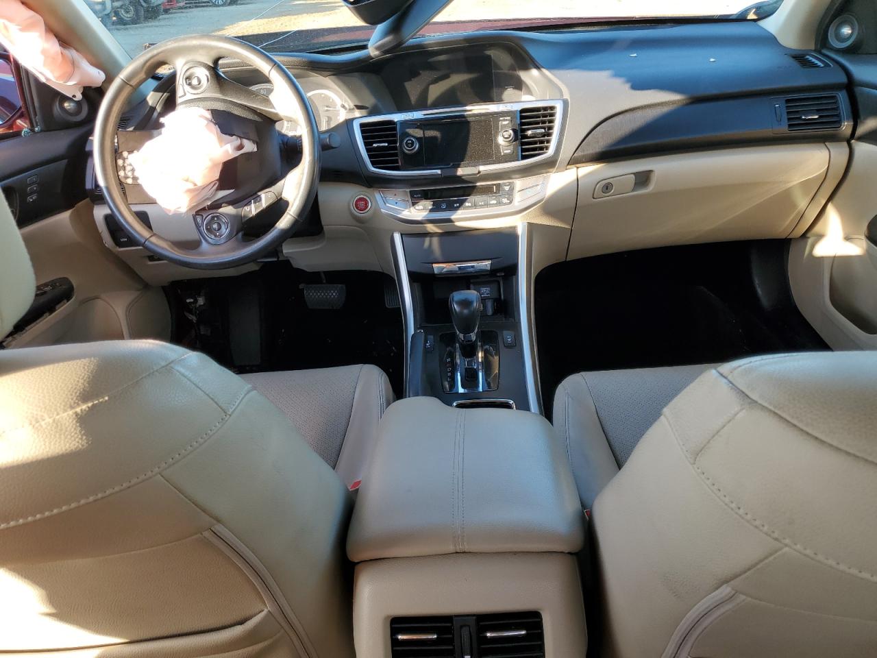 2015 Honda Accord VIN 1HGCR2F81FA191119 Copart auction photo, front end / rear end damage thumbnail 8