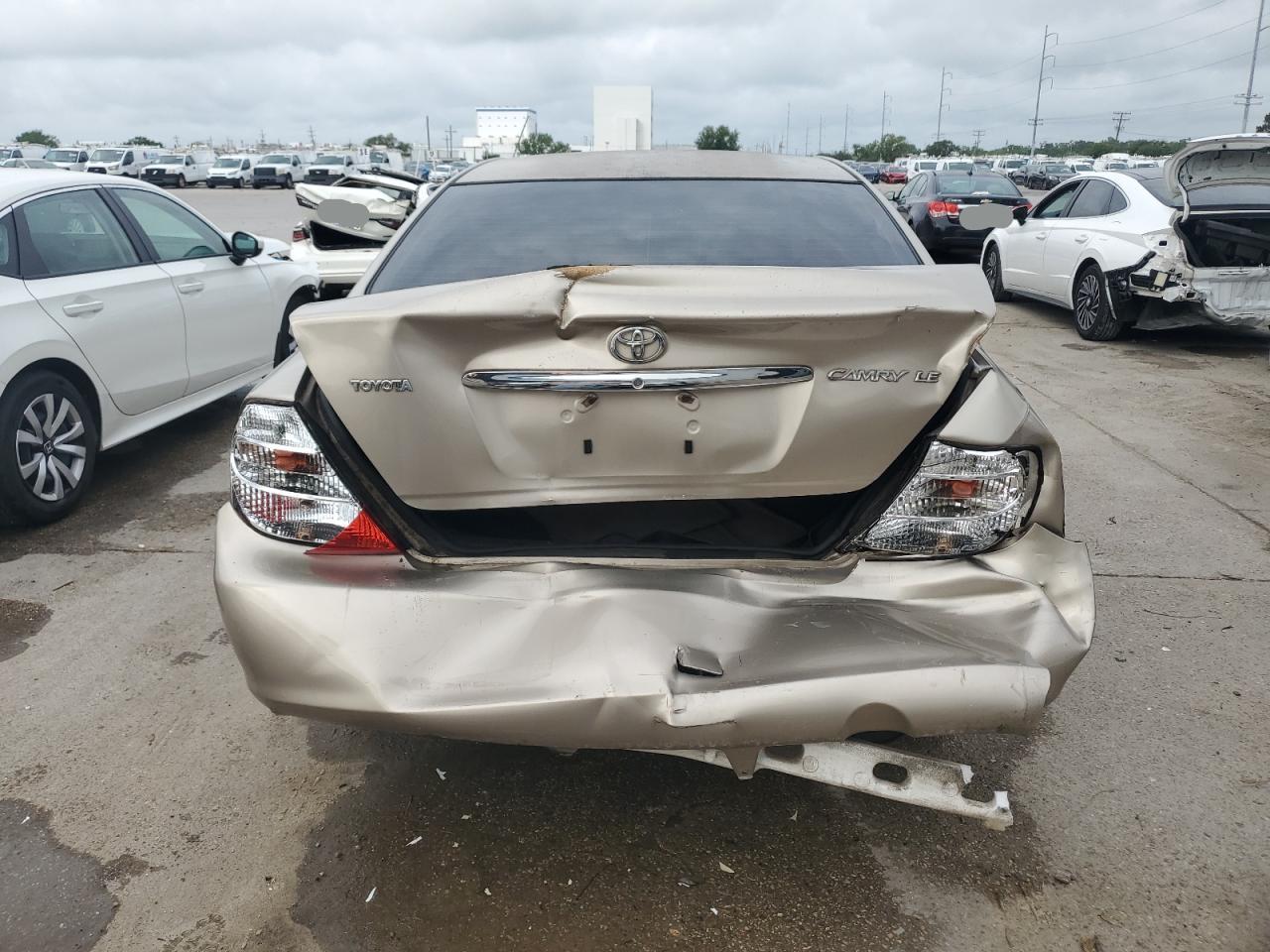 2002 Toyota Camry VIN JTDBE32K020032654 Copart auction photo, rear end damage thumbnail 6