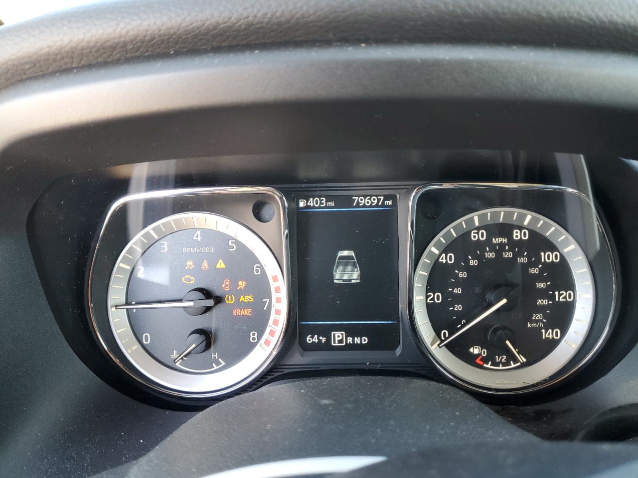 2019 Nissan Titan VIN 1N6AA1E68KN530501 Copart auction photo, front end / side damage thumbnail 9