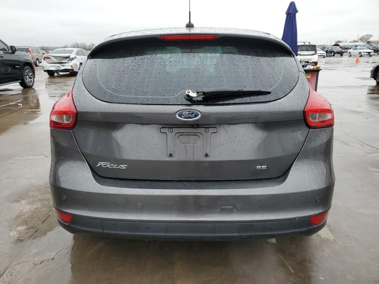 2017 Ford Focus VIN 1FADP3M23HL307513 Copart auction photo, front end / rear end damage thumbnail 6