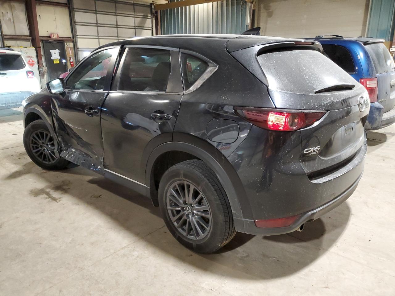 2019 Mazda CX-5 VIN JM3KFBCMXK1614754 Copart auction photo, side / minor dent/scratches damage thumbnail 2