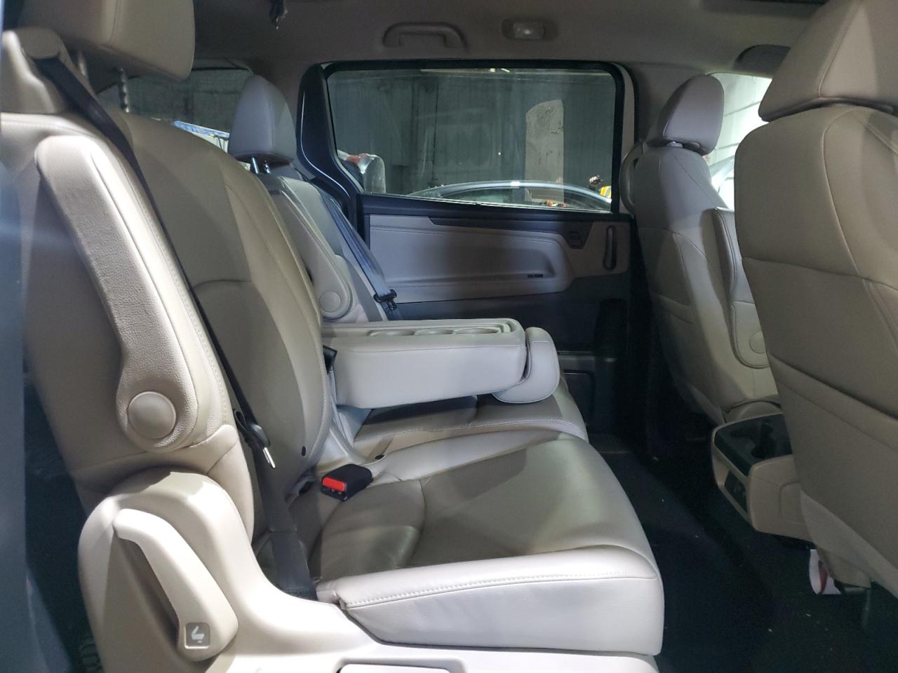 2018 Honda Odyssey VIN 5FNRL6H74JB096270 Copart auction photo, front end / side damage thumbnail 12