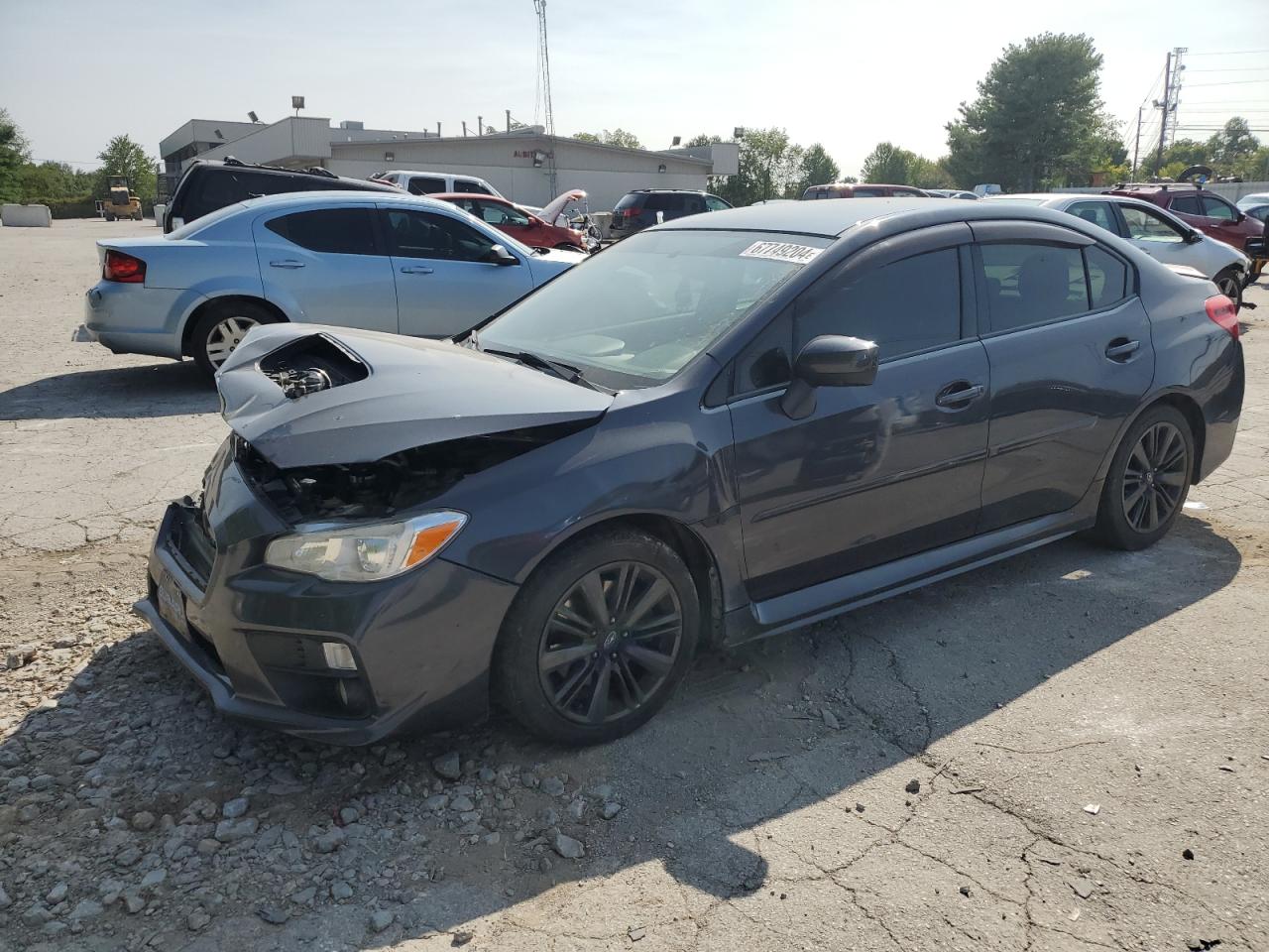 2015 Subaru WRX VIN JF1VA1A67F9836443