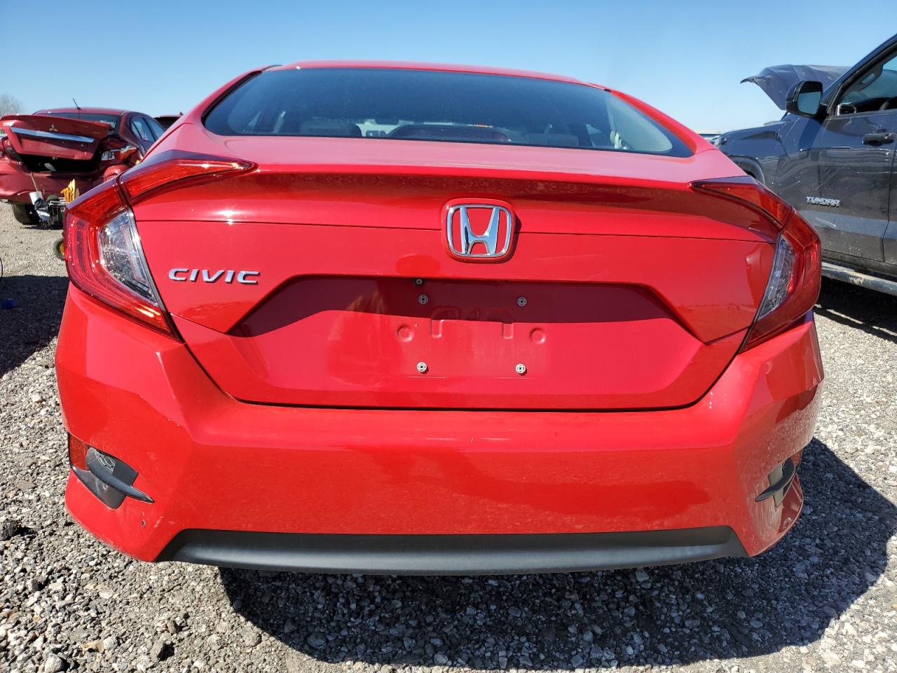 2017 Honda Civic VIN 2HGFC2F55HH557236 Copart auction photo, front end / mechanical damage thumbnail 6