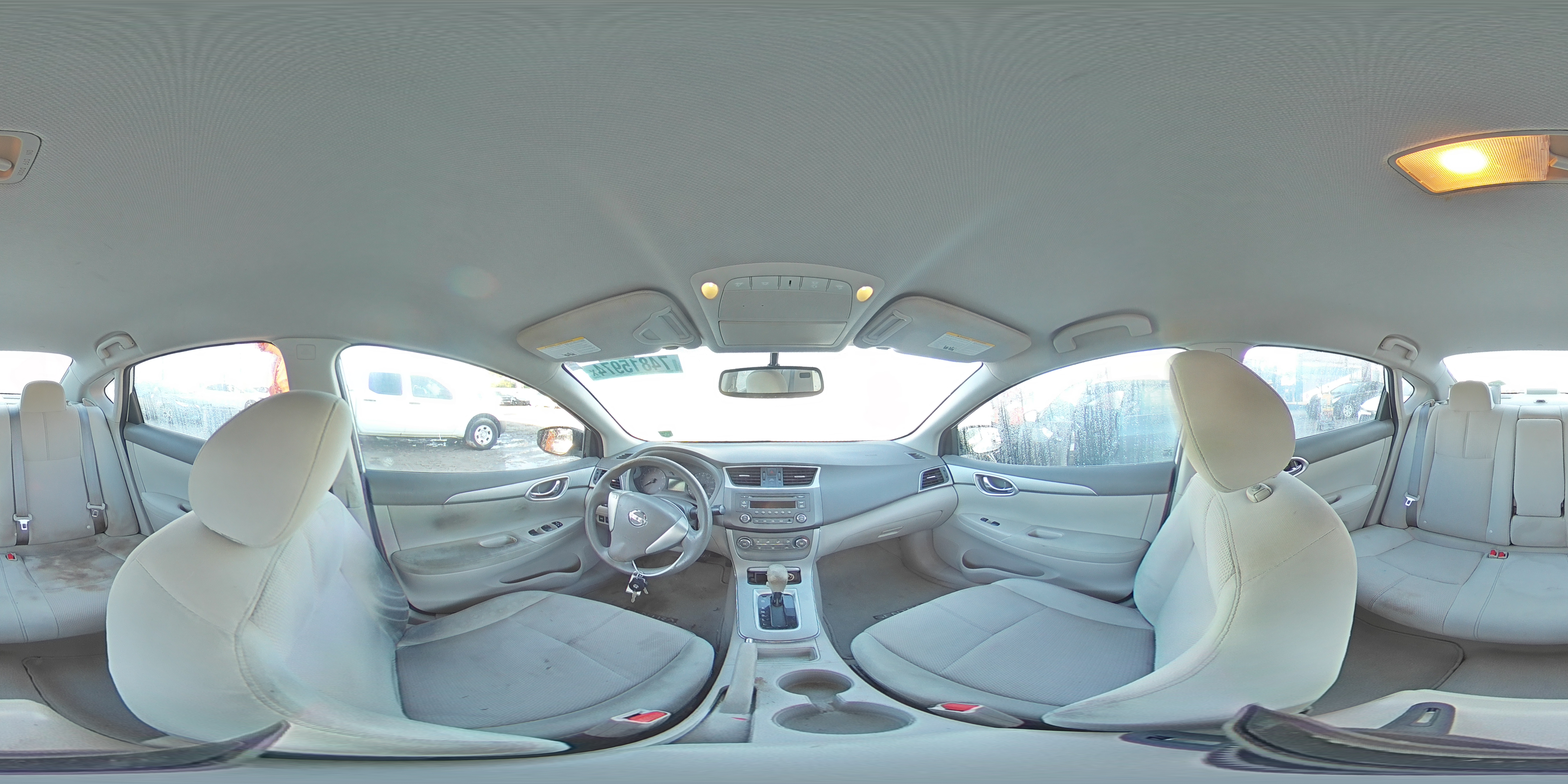 2014 Nissan Sentra VIN 3N1AB7AP5EY278475 Copart auction photo, front end damage thumbnail 14