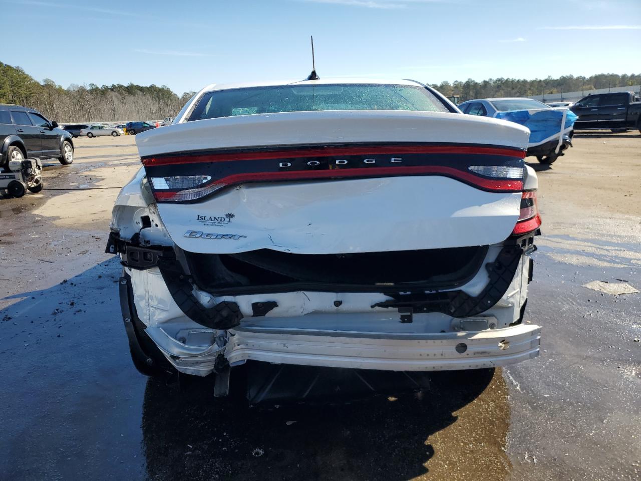 2016 Dodge Dart VIN 1C3CDFFA8GD822931 Copart auction photo, rear end damage thumbnail 6