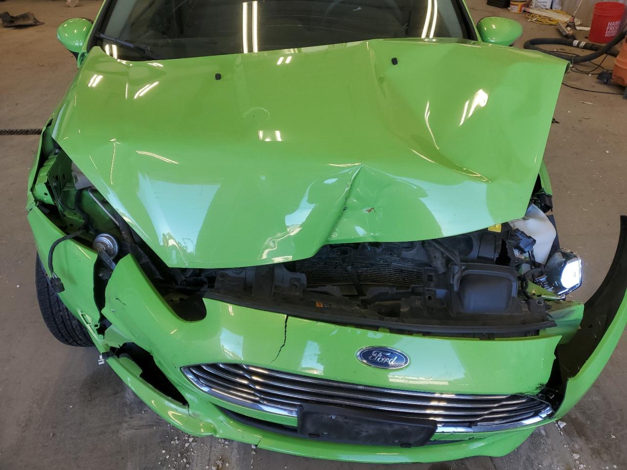 2014 Ford Fiesta VIN 3FADP4BJ0EM220579 Copart auction photo, front end / mechanical damage thumbnail 13