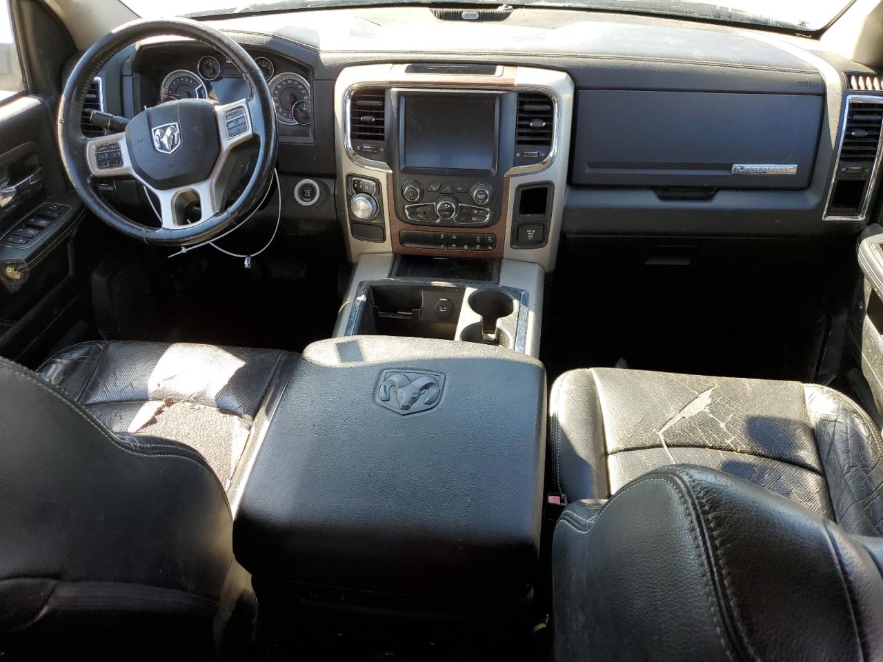 2015 RAM 1500 VIN 1C6RR6NT4FS521925 Copart auction photo, rear end / all over damage thumbnail 8