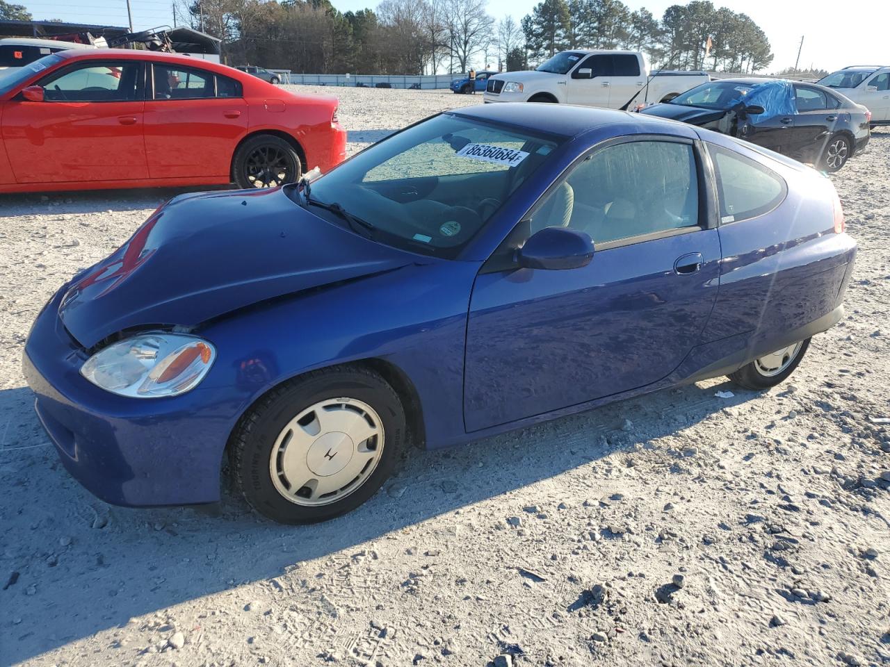 2002 Honda Insight VIN JHMZE14762T000784