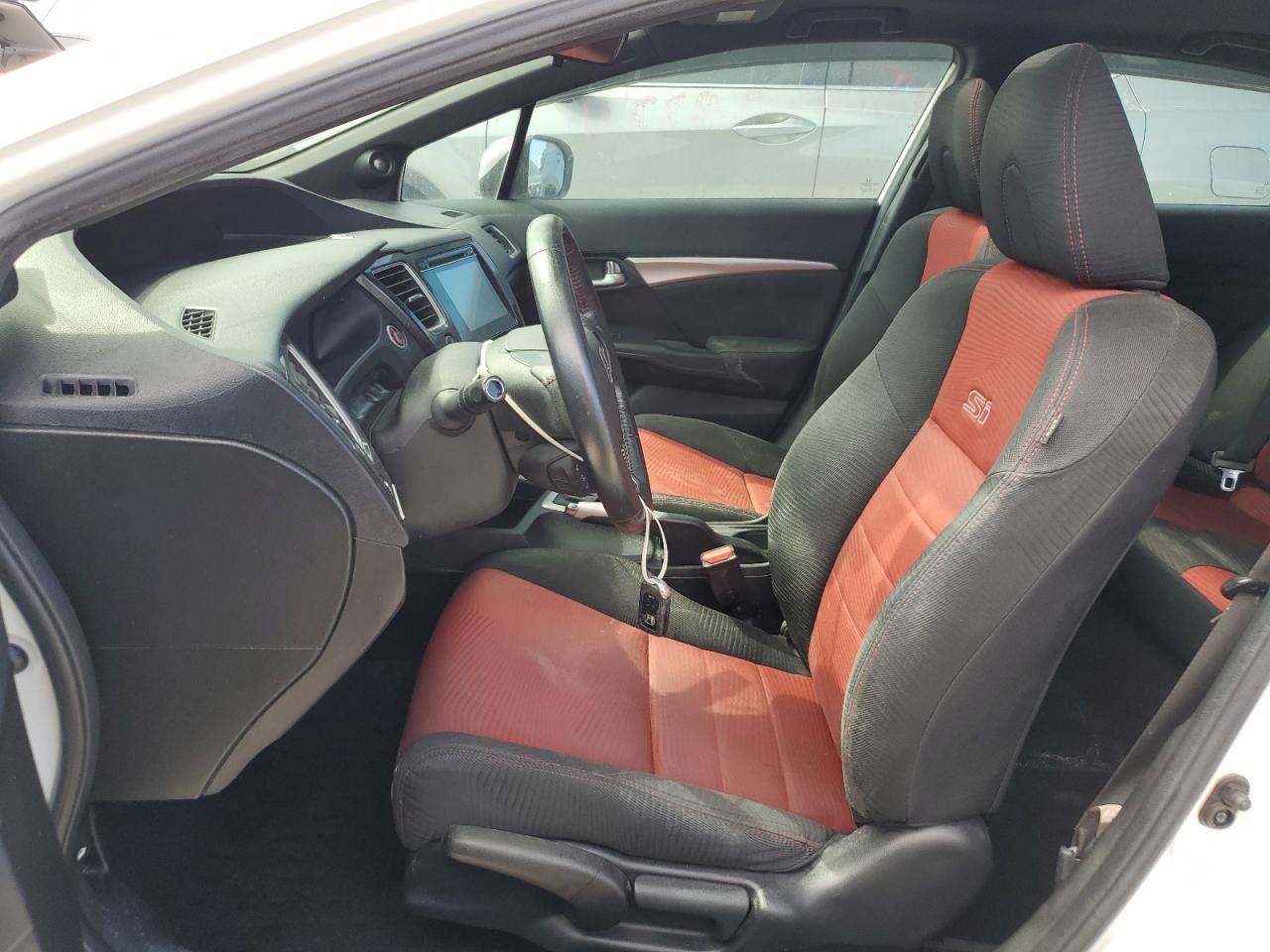2015 Honda Civic VIN 2HGFB6E52FH700992 Copart auction photo, water/flood damage thumbnail 7