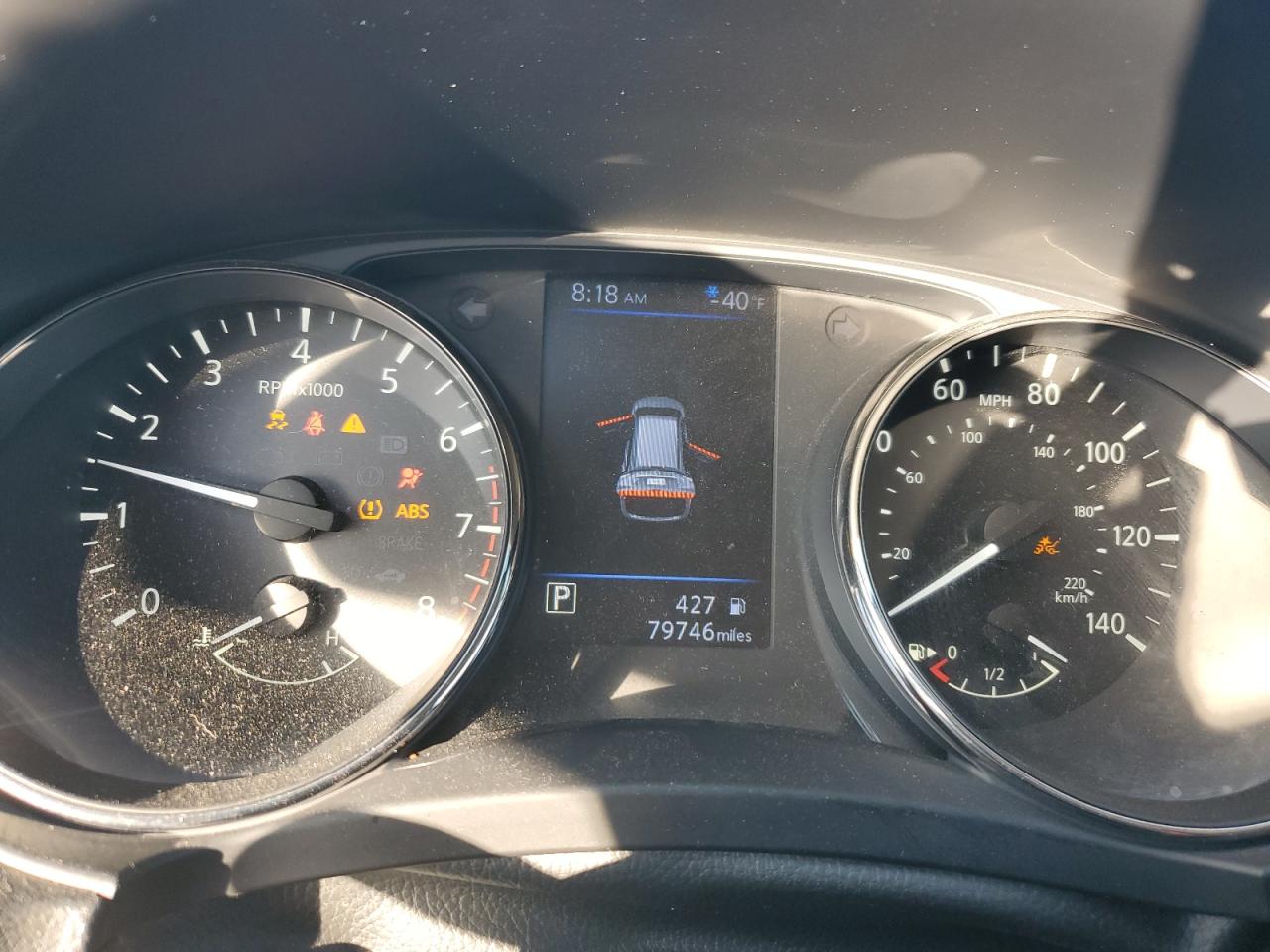 2020 Nissan Rogue VIN JN8AT2MT3LW018221 Copart auction photo, front end / rear end damage thumbnail 9