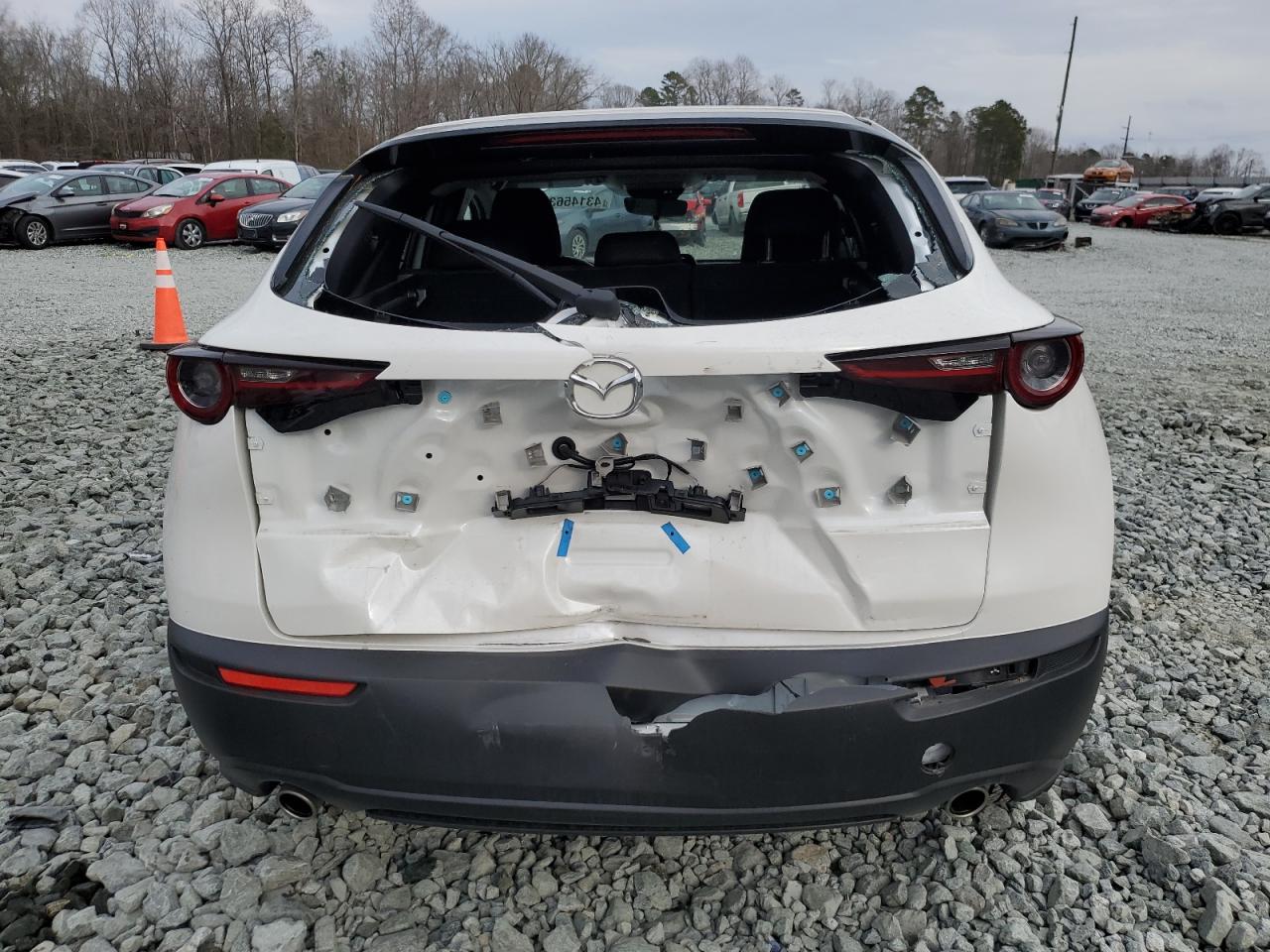 2024 Mazda CX-30 VIN 3MVDMBAM1RM693981 Copart auction photo, rear end / minor dent/scratches damage thumbnail 6