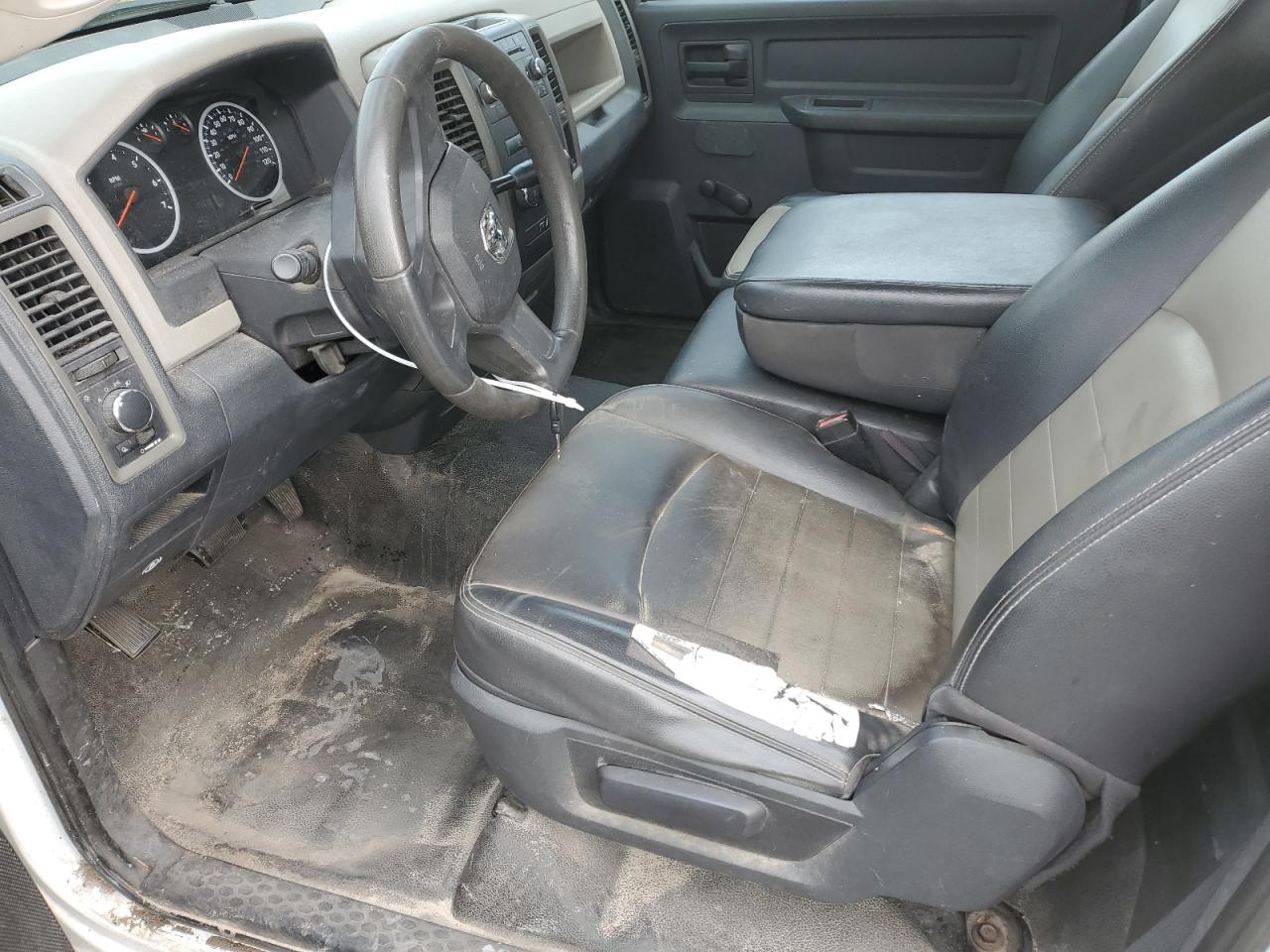 2010 Dodge RAM VIN 3D7JB1EK3AG124507 Copart auction photo, front end damage thumbnail 7