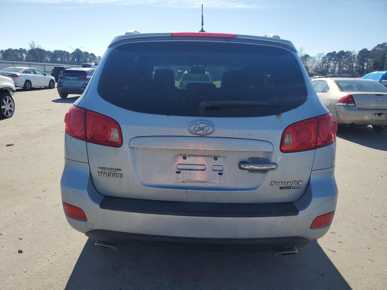 2007 Hyundai Santa Fe VIN 5NMSH73E97H097856 Copart auction photo, front end damage thumbnail 5