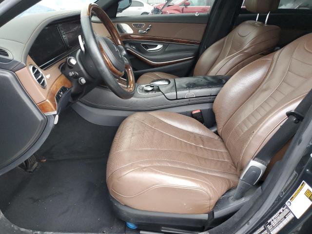 2015 Mercedes-Benz S-klasse VIN WDDUG8FBXFA078282 Copart auction photo, water/flood damage thumbnail 7