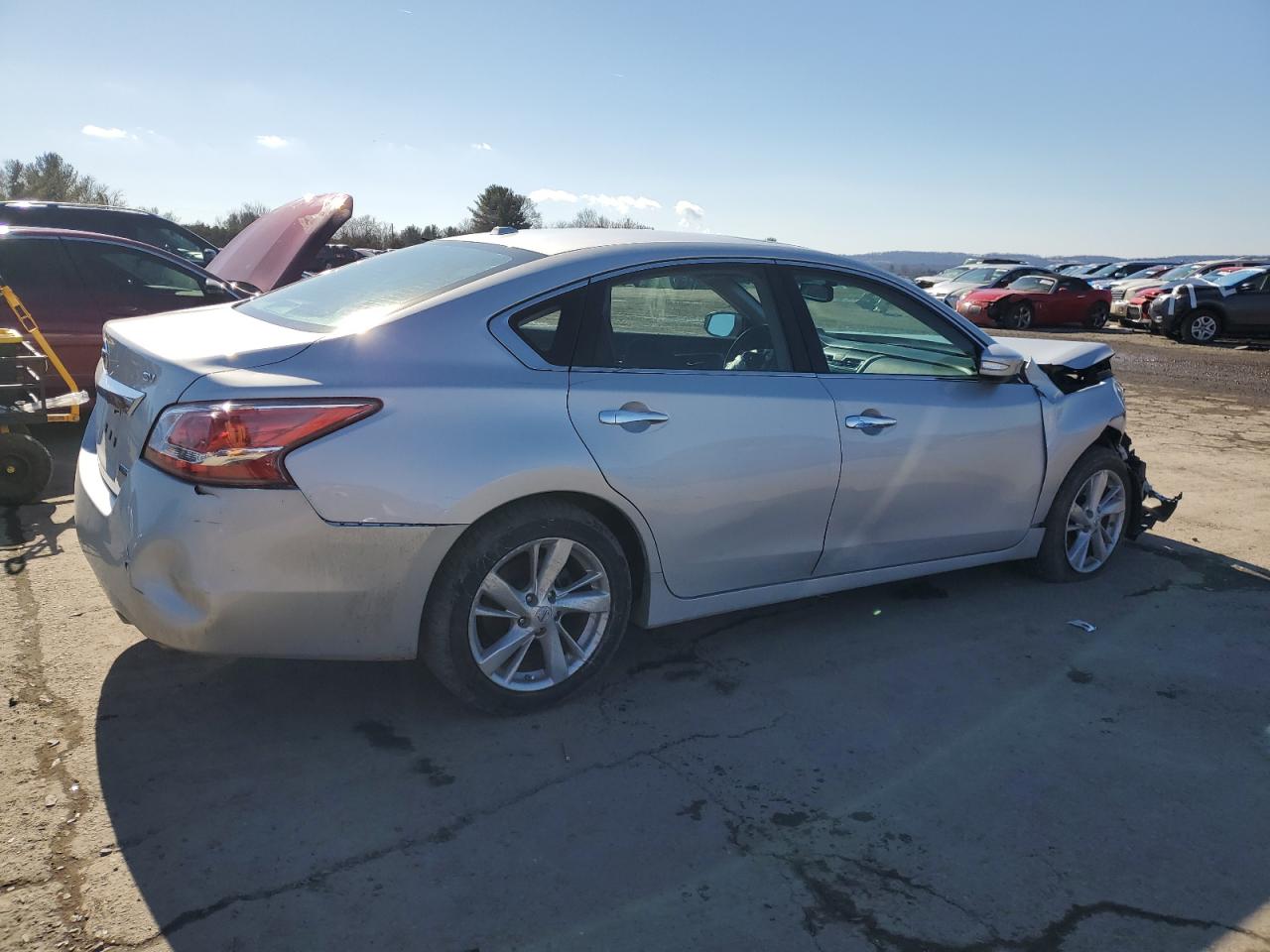 2013 Nissan Altima VIN 1N4AL3AP6DN571287 Copart auction photo, front end / rear end damage thumbnail 3