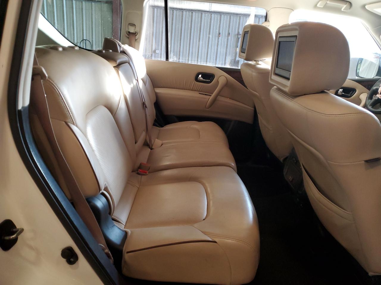 2017 Nissan Armada VIN JN8AY2NC1H9512308 Copart auction photo, front end / side damage thumbnail 11