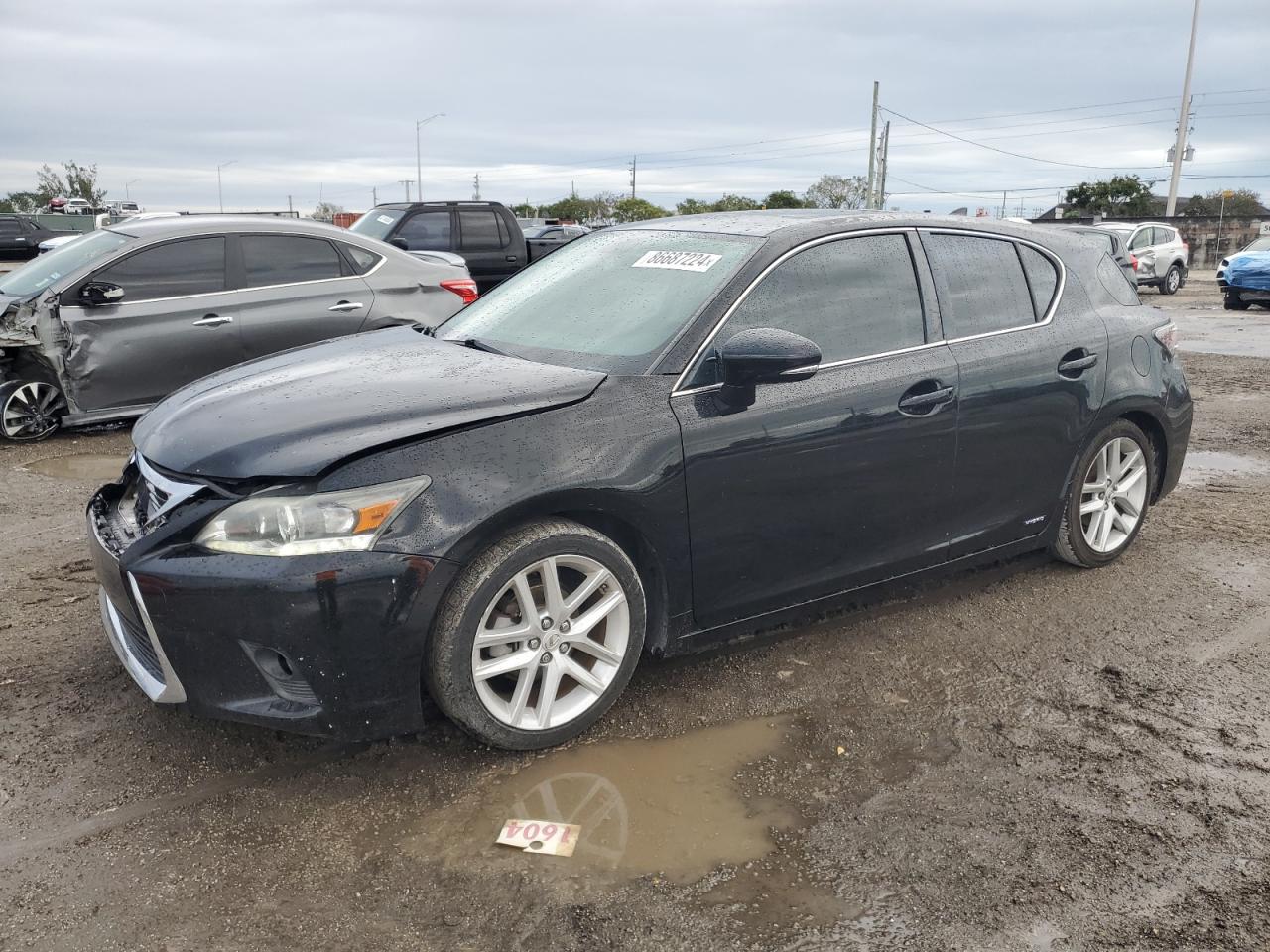 2016 Lexus CT VIN JTHKD5BH5G2259044
