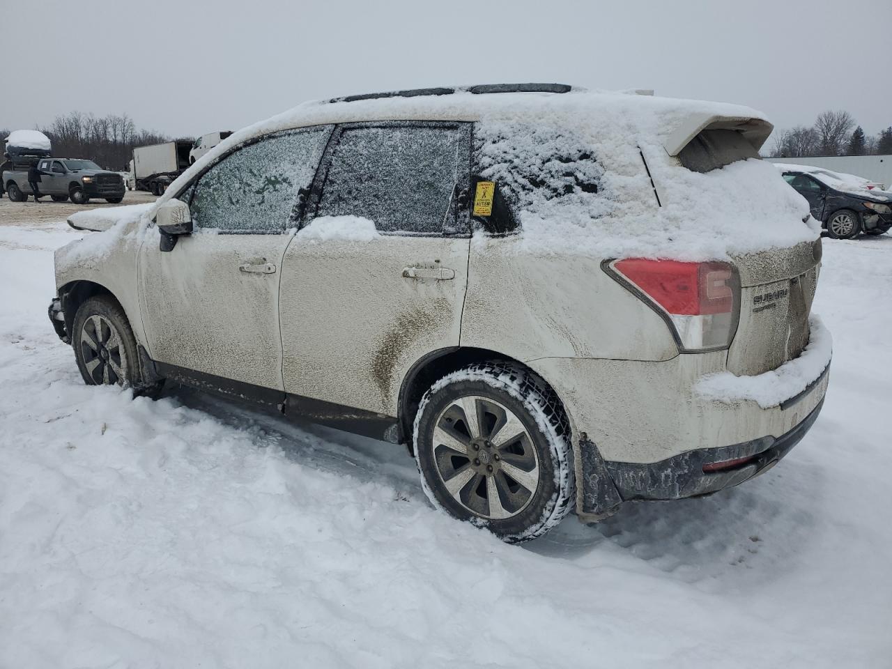 2018 Subaru Forester VIN JF2SJAGC7JH601227 Copart auction photo, front end damage thumbnail 2