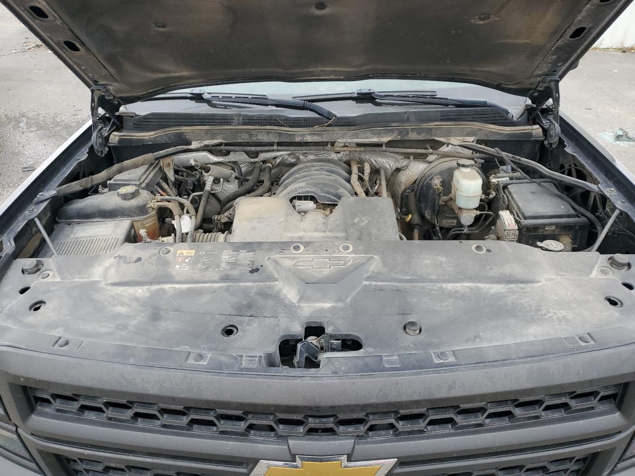 2014 Chevrolet Silverado VIN 1GCVKPEHXEZ341755 Copart auction photo, rear end / undercarriage damage thumbnail 11