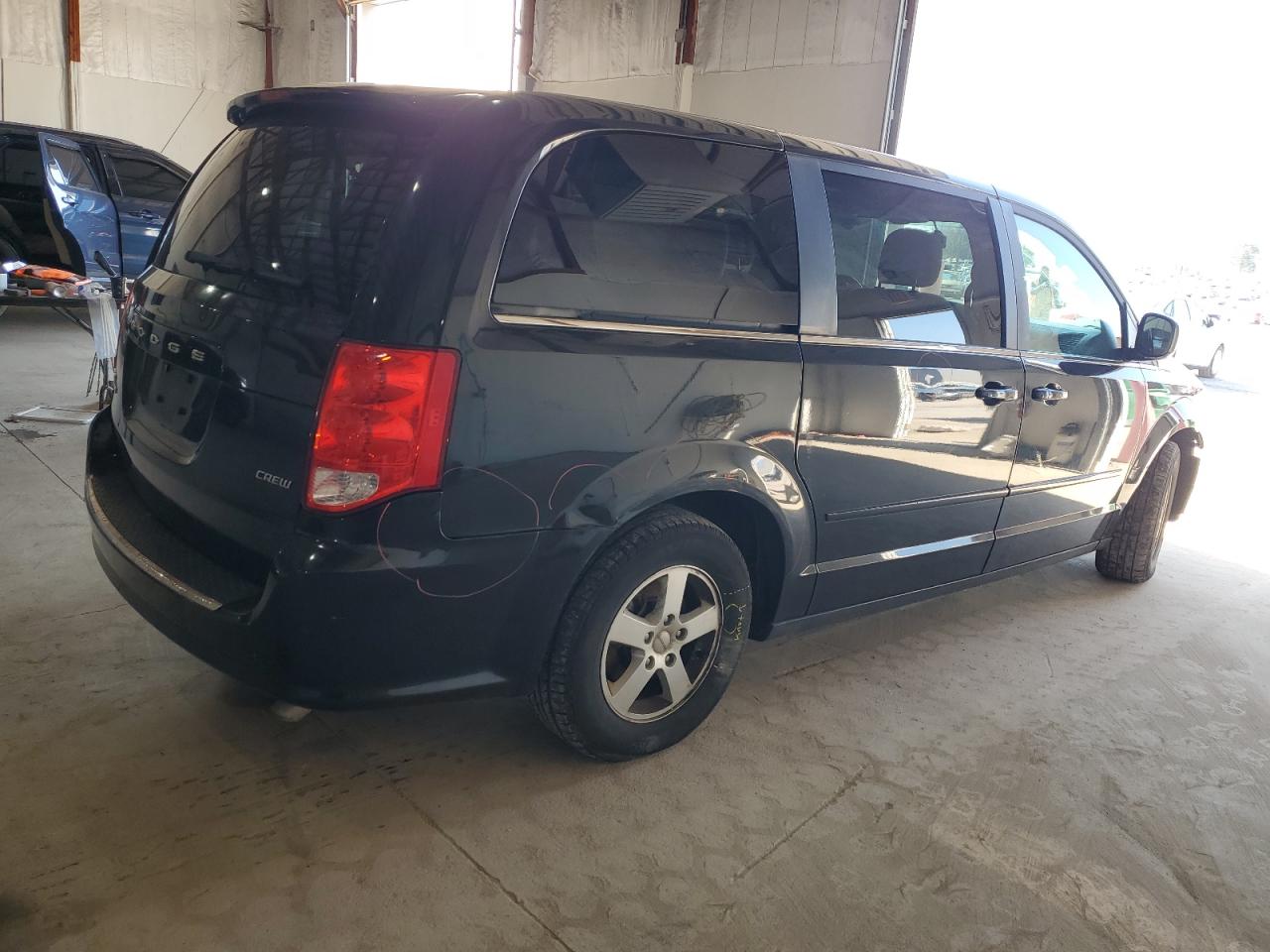 2012 Dodge Caravan VIN 2C4RDGDG2CR104950 Copart auction photo, front end damage thumbnail 3