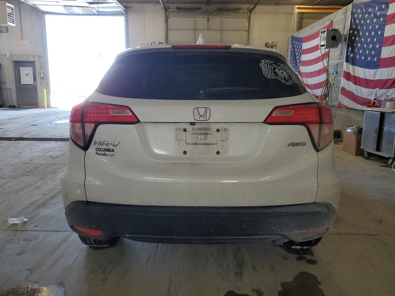 2016 Honda HR-V VIN 3CZRU6H50GM752331 Copart auction photo, front end / minor dent/scratches damage thumbnail 6