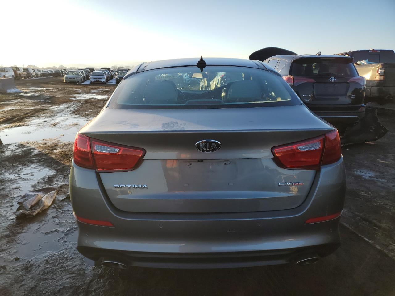 2015 KIA Optima VIN 5XXGN4A72FG377973 Copart auction photo, front end damage thumbnail 6