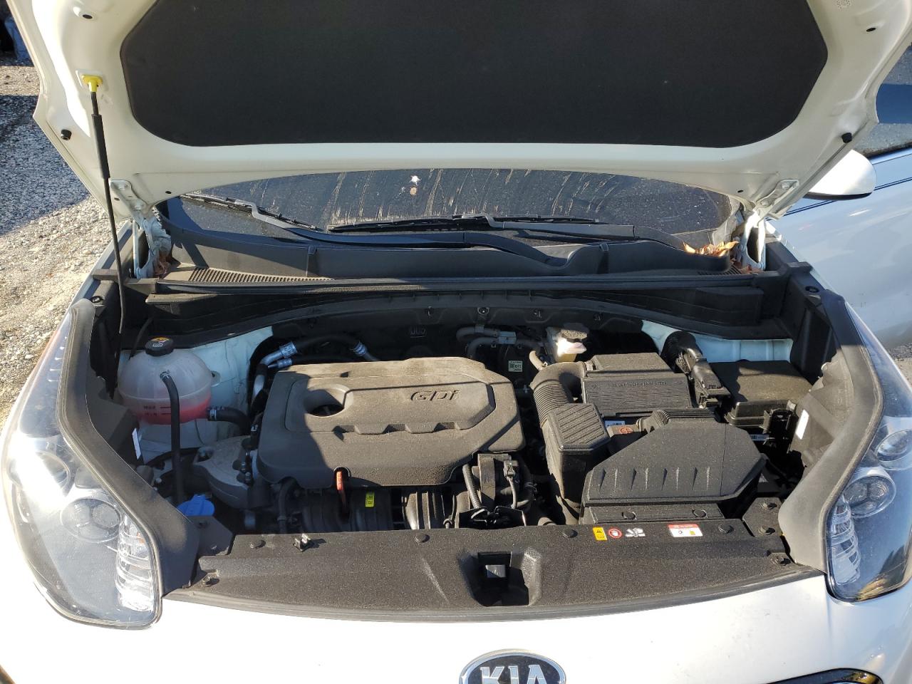2022 KIA Sportage VIN KNDPMCAC3N7006399 Copart auction photo, front end / vandalism damage thumbnail 12