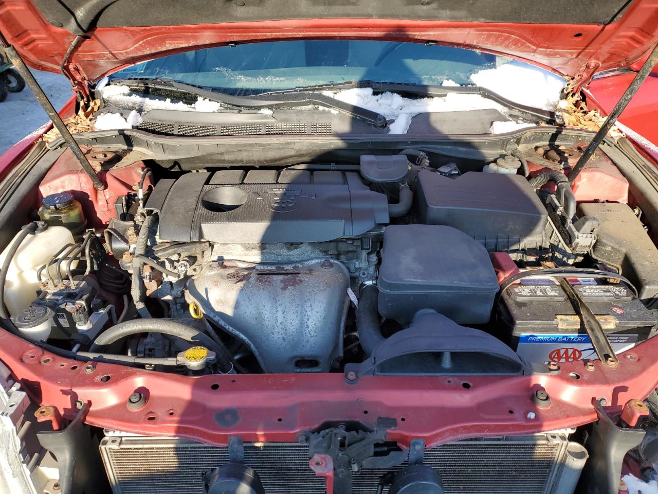 2011 Toyota Camry VIN 4T4BF3EK2BR128546 Copart auction photo, front end damage thumbnail 11