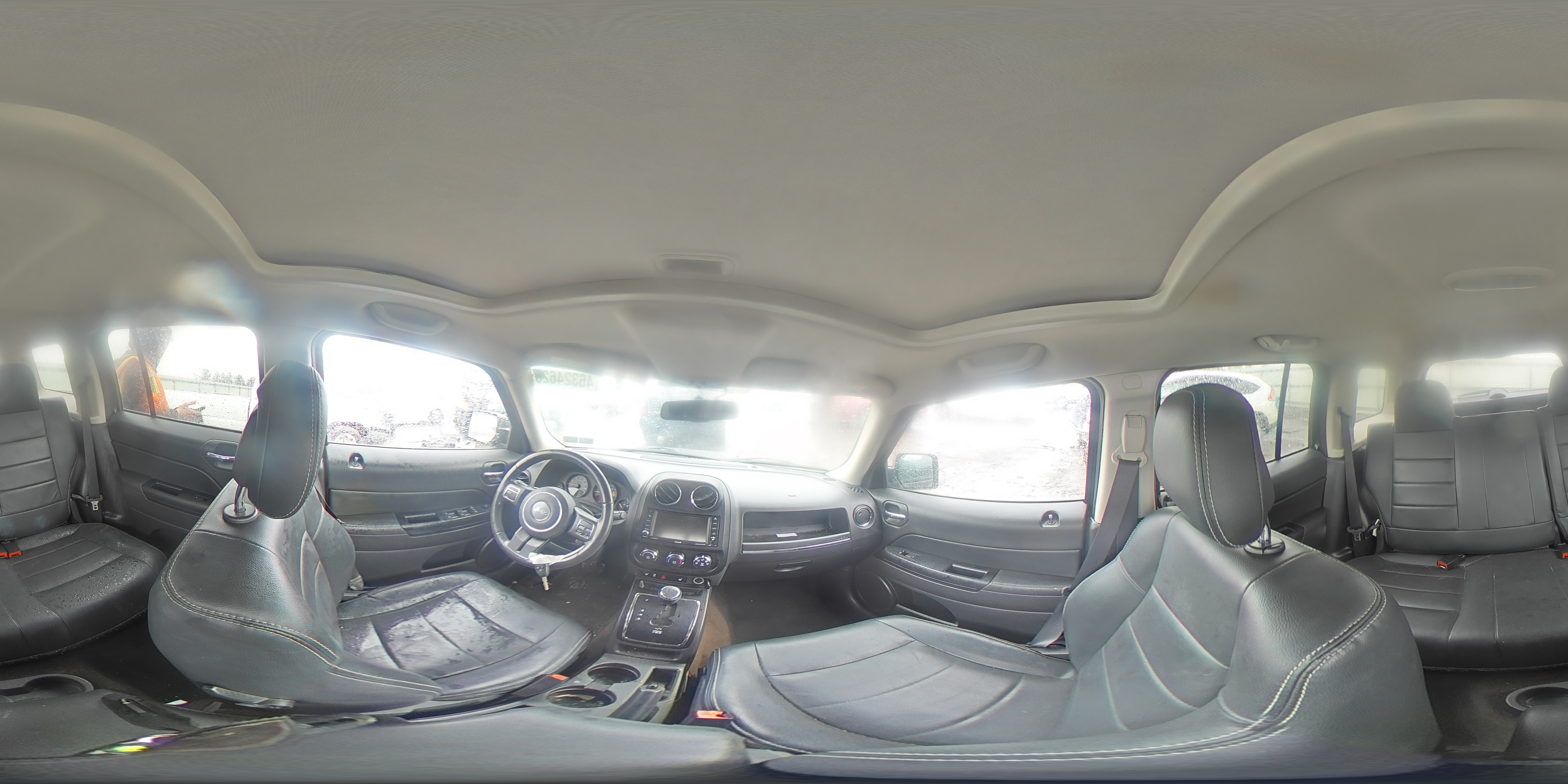 2017 Jeep Liberty (Patriot) VIN 1C4NJRFB7HD135321 Copart auction photo, front end damage thumbnail 14