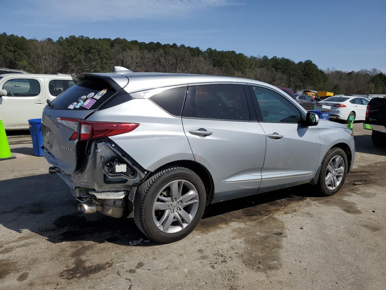 2019 Acura RDX VIN 5J8TC1H73KL007426 Copart auction photo, rear end / minor dent/scratches damage thumbnail 3