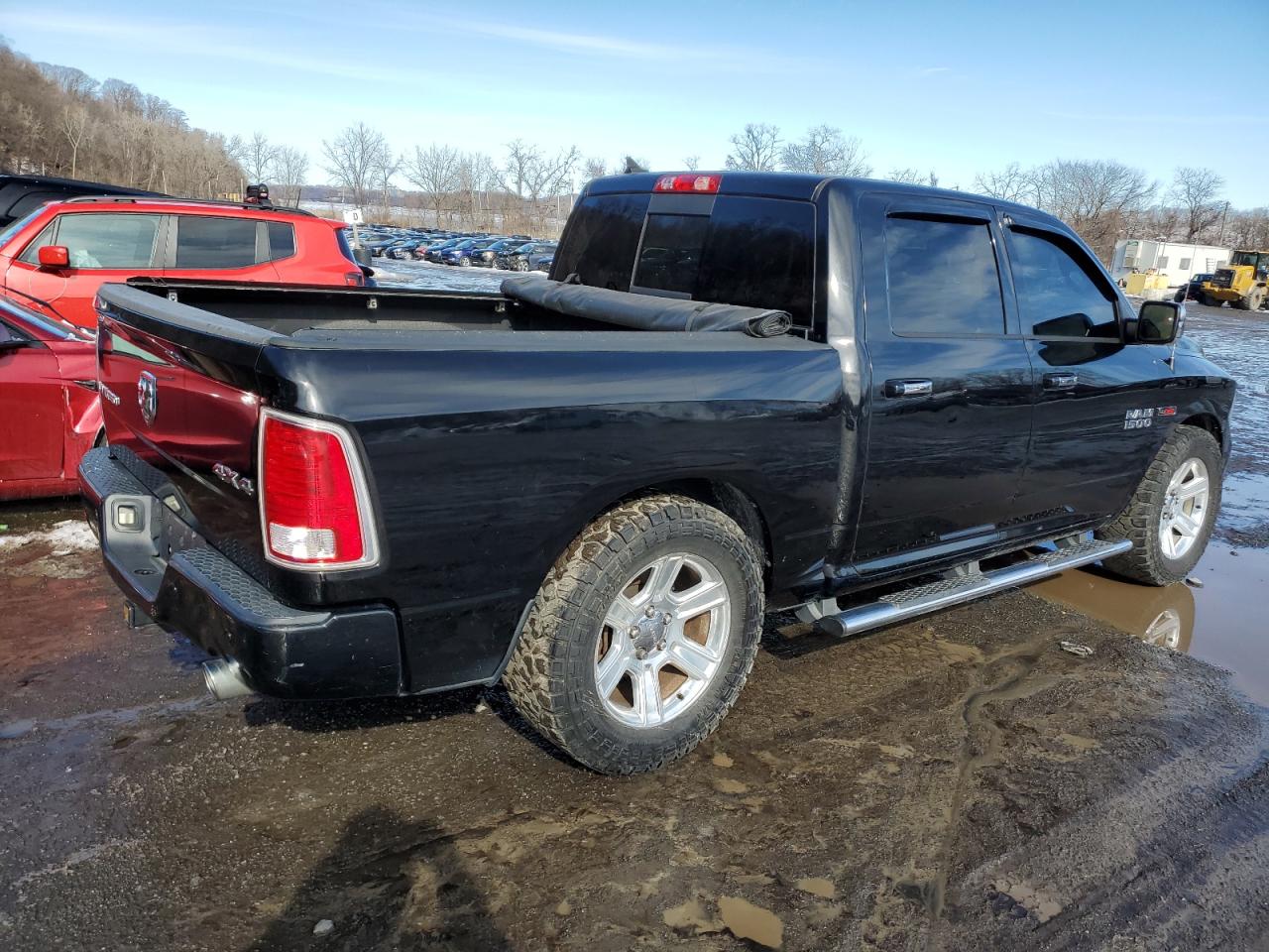 2014 RAM 1500 VIN 1C6RR7PM8ES348789 Copart auction photo, minor dent/scratches damage thumbnail 3