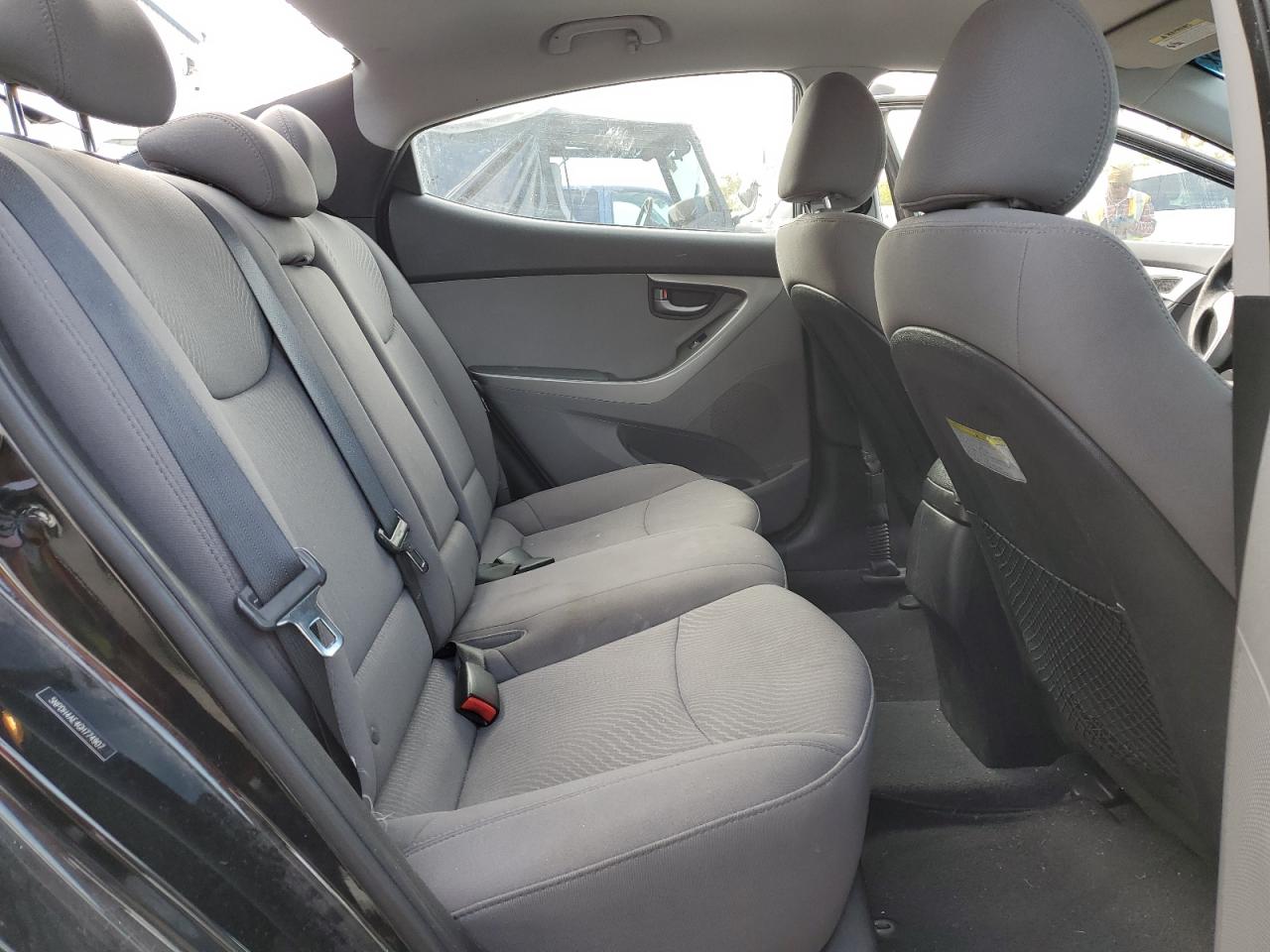 2016 Hyundai Elantra VIN 5NPDH4AE4GH774907 Copart auction photo, front end / rear end damage thumbnail 10