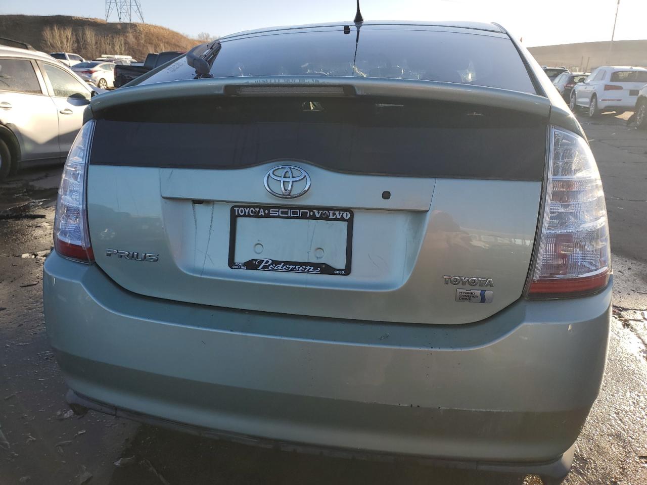 2009 Toyota Prius VIN JTDKB20U297850458 Copart auction photo, front end / side damage thumbnail 6