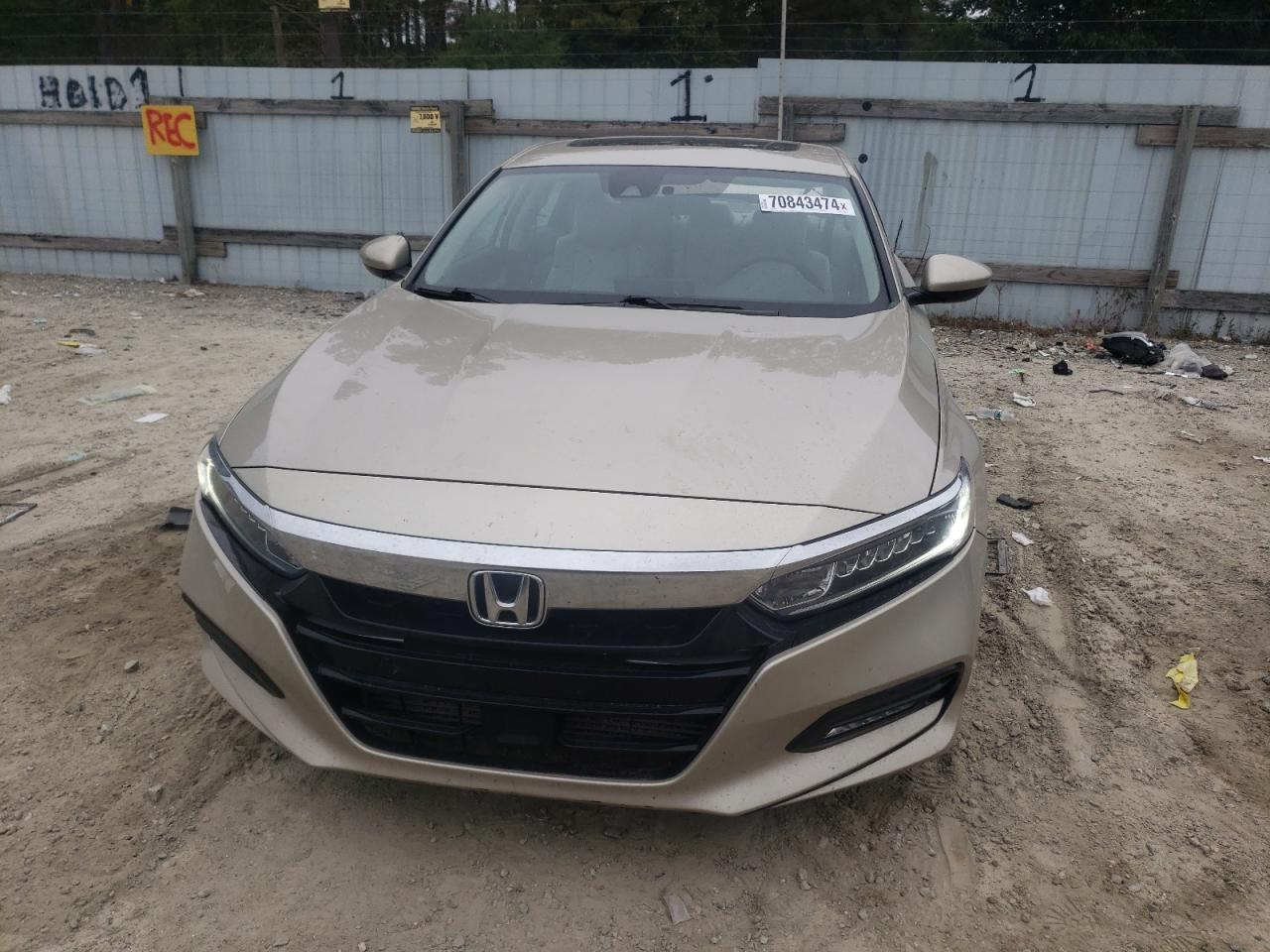 2019 Honda Accord VIN 1HGCV1F4XKA028885 Copart auction photo, rear end / minor dent/scratches damage thumbnail 5