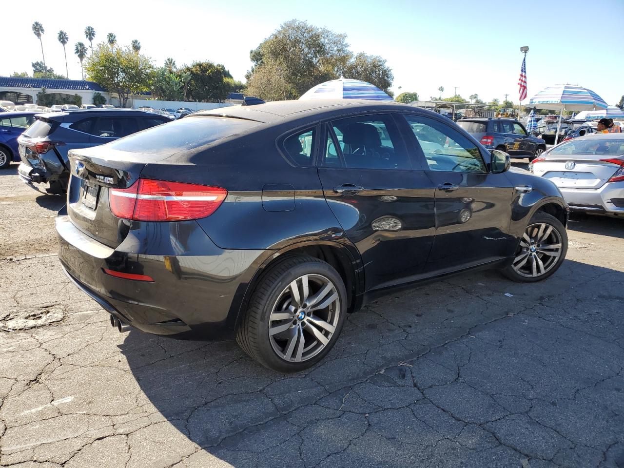 2012 BMW X6 VIN 5YMGZ0C55CLK14956 Copart auction photo, front end / minor dent/scratches damage thumbnail 3