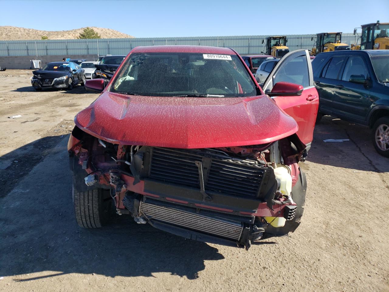 2021 Chevrolet Equinox VIN 2GNAXKEVXM6151559 Copart auction photo, front end damage thumbnail 5
