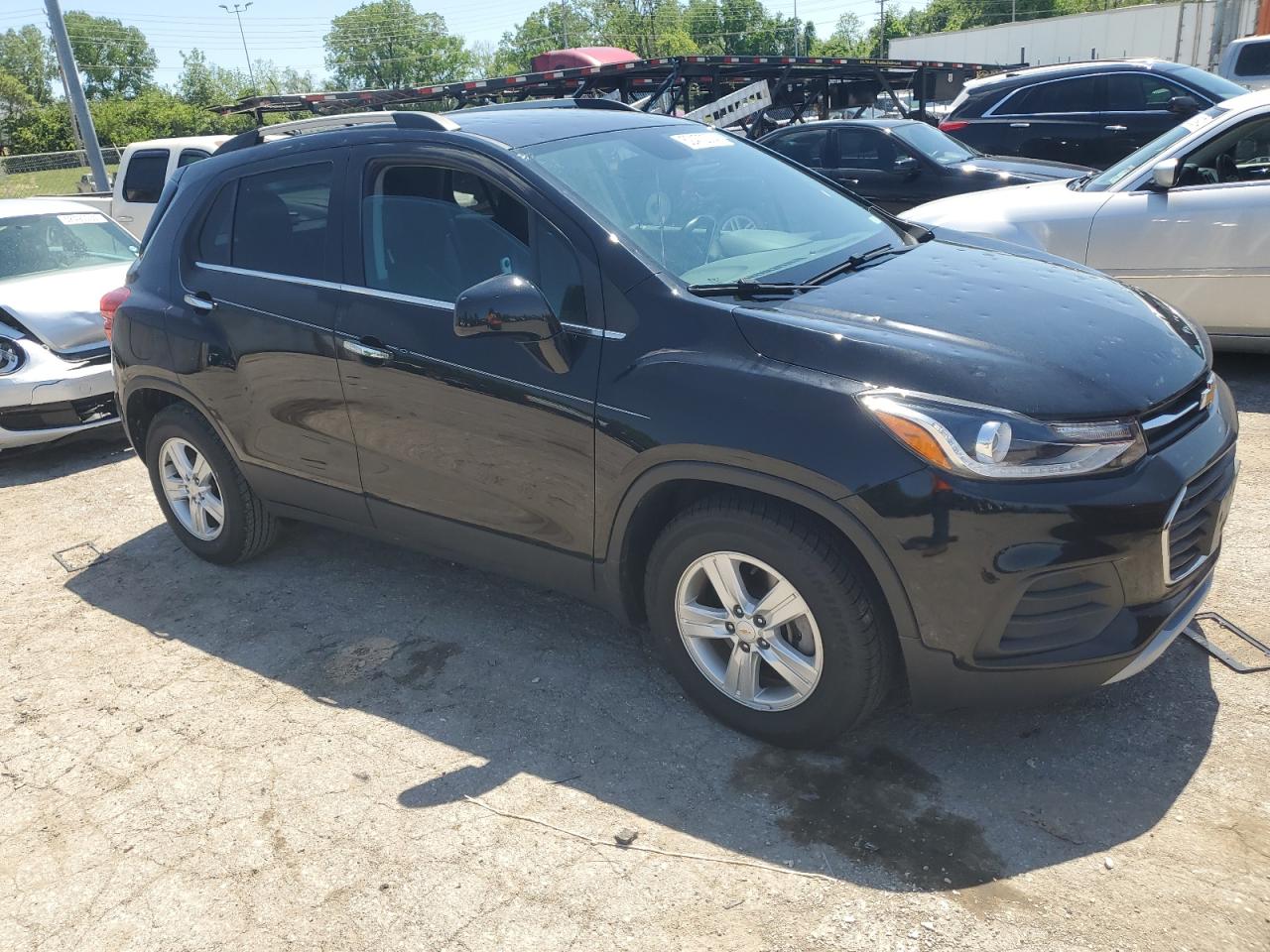2020 Chevrolet Trax VIN KL7CJLSB4LB017271 Copart auction photo, hail damage thumbnail 4