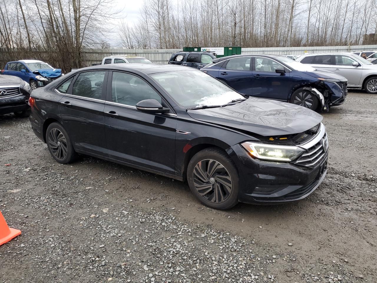 2019 Volkswagen Jetta VIN 3VWG57BU7KM180759 Copart auction photo, front end damage thumbnail 4