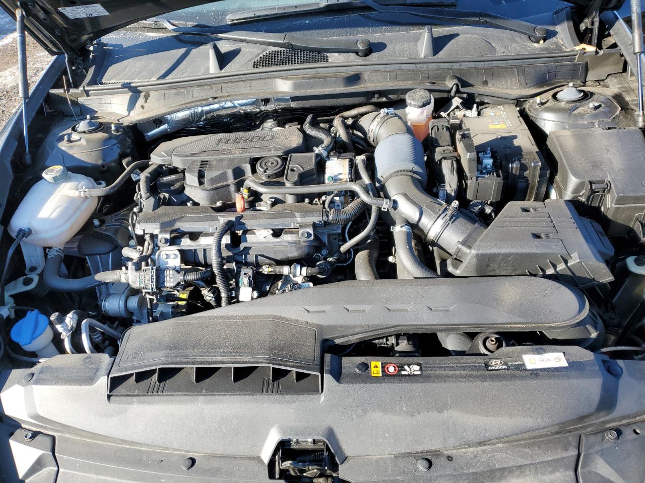 2022 Hyundai Sonata VIN KMHL44J29NA239049 Copart auction photo, front end damage thumbnail 12