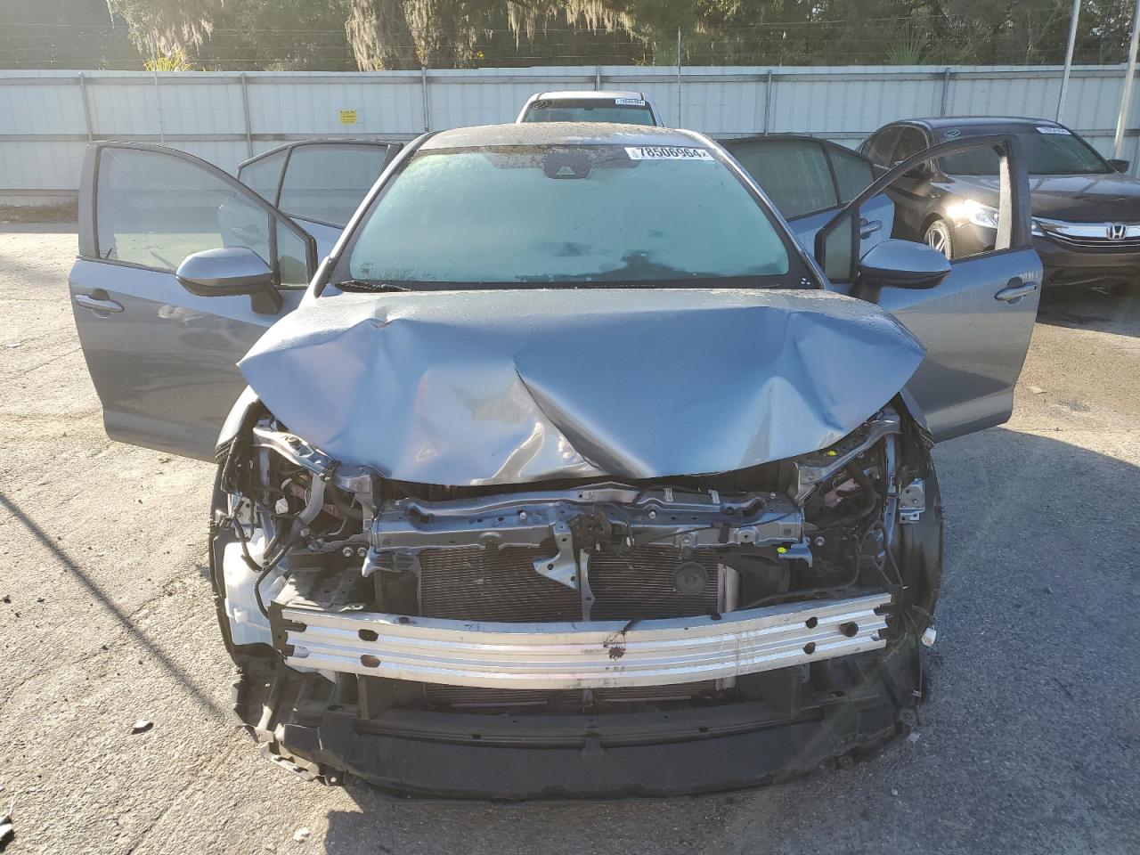 2021 Toyota Corolla VIN JTDEPMAE9MJ162793 Copart auction photo, front end damage thumbnail 11