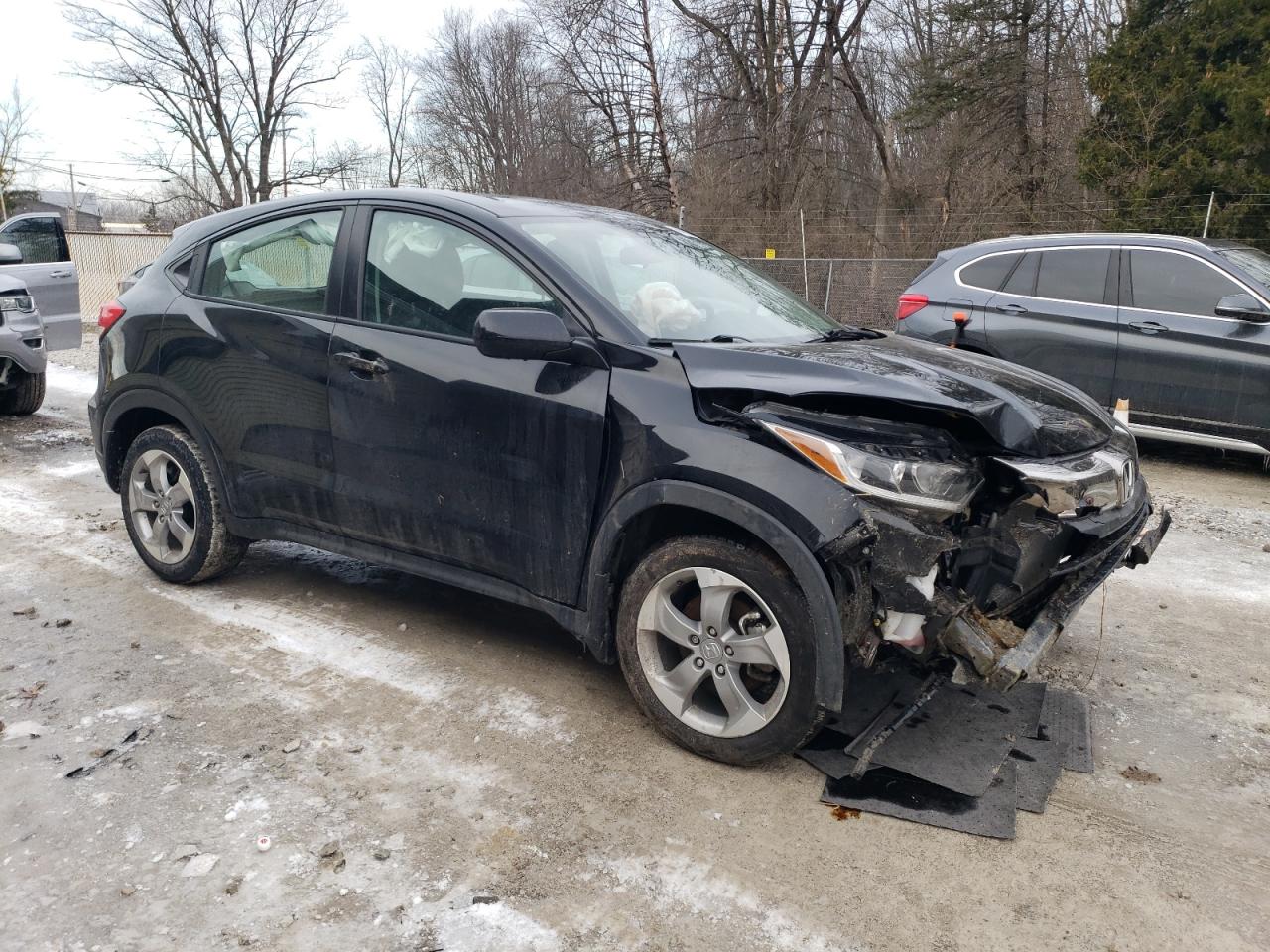 2022 Honda HR-V VIN 3CZRU6H33NM700722 Copart auction photo, front end damage thumbnail 4