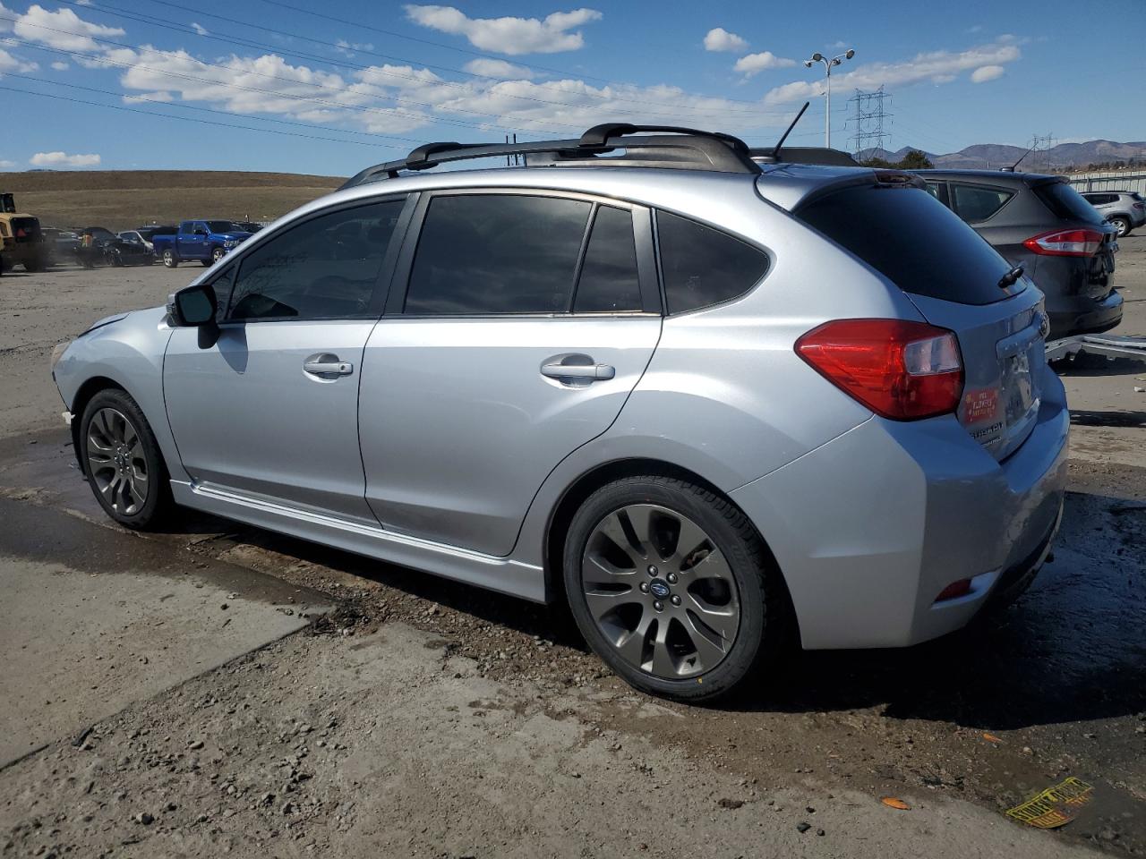 2015 Subaru Impreza VIN JF1GPAV66F8219882 Copart auction photo, front end / hail damage thumbnail 2