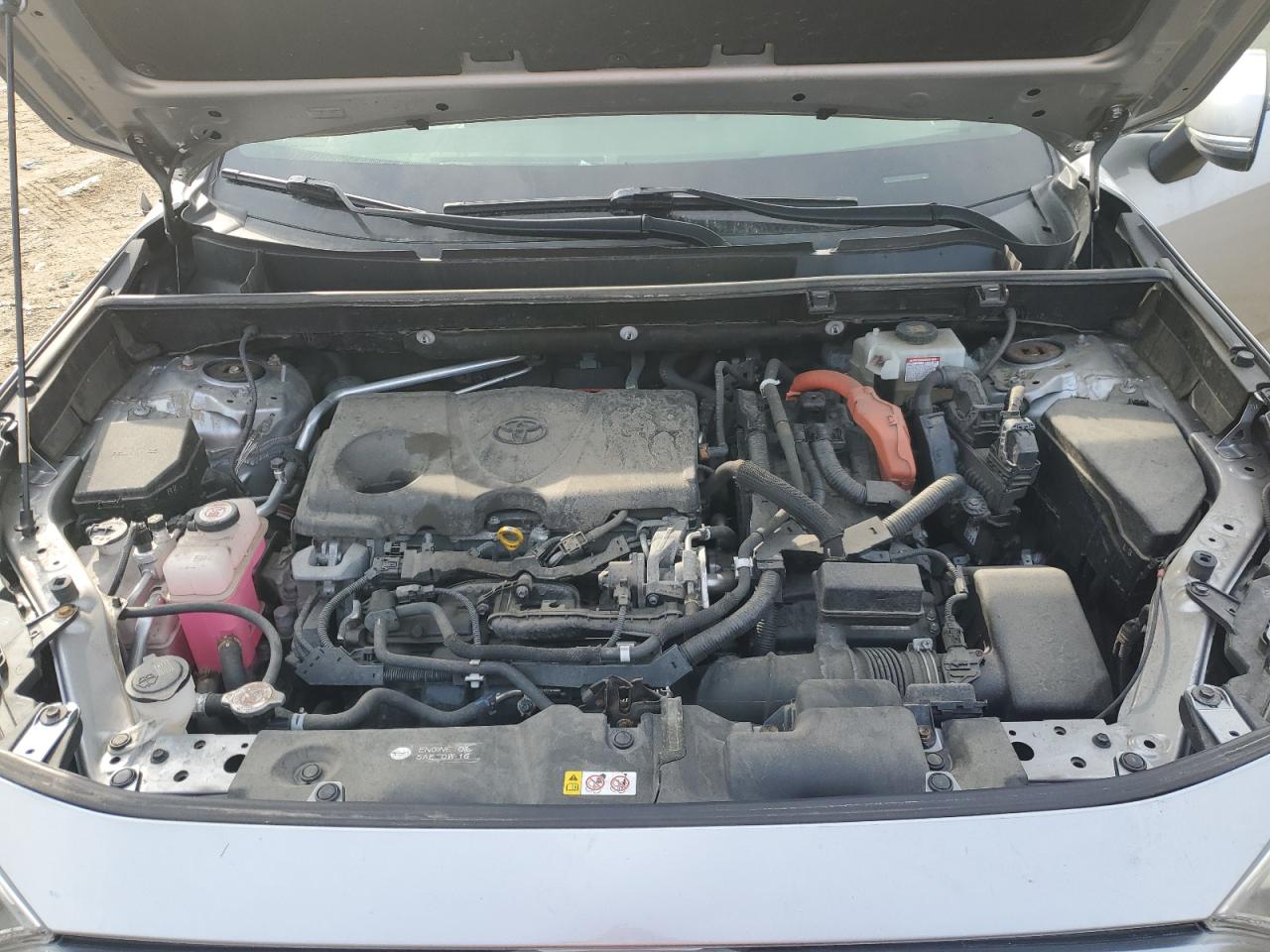 2019 Toyota RAV 4 VIN JTMDWRFV5KJ011452 Copart auction photo, side / all over damage thumbnail 12