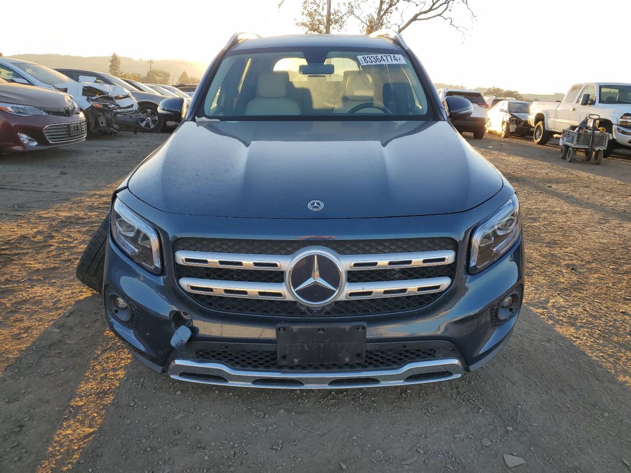 2021 Mercedes-Benz GLB VIN W1N4M4HB0MW114966 Copart auction photo, front end damage thumbnail 5