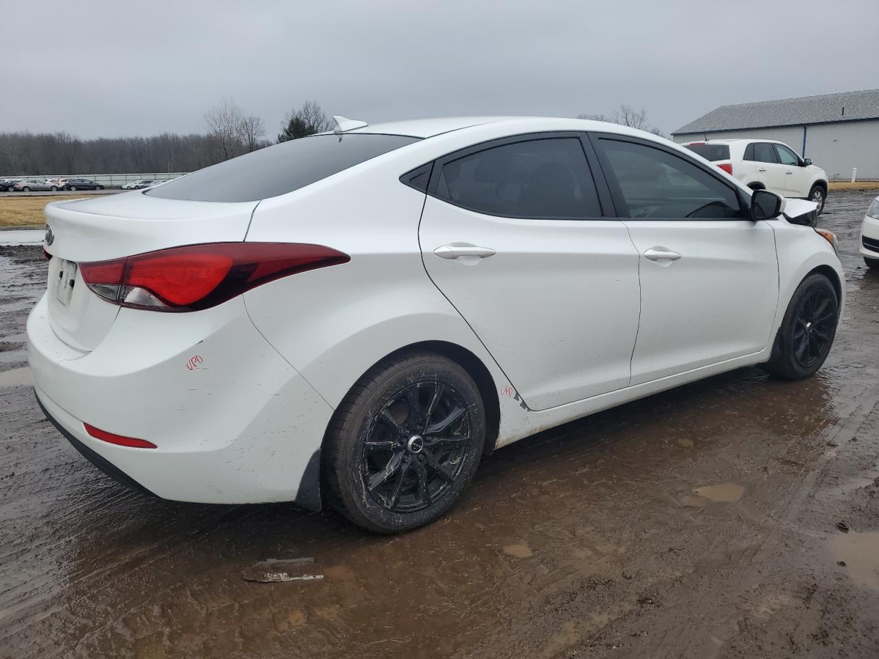 2016 Hyundai Elantra VIN 5NPDH4AE7GH659783 Copart auction photo, front end damage thumbnail 3