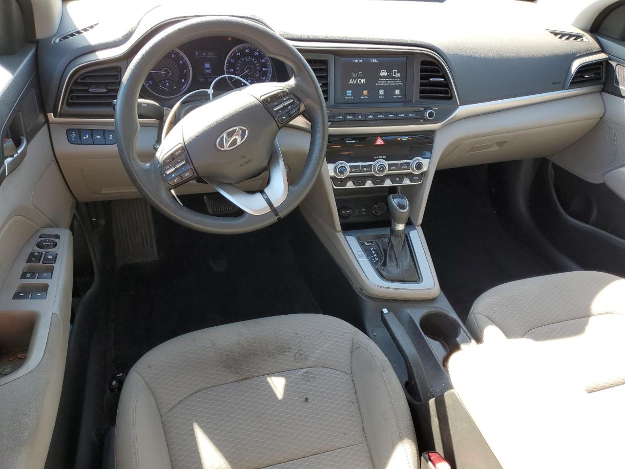 2020 Hyundai Elantra VIN 5NPD84LF2LH549935 Copart auction photo, front end damage thumbnail 8