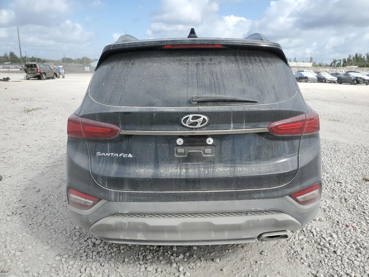 2019 Hyundai Santa Fe VIN 5NMS53AD8KH042707 Copart auction photo, front end damage thumbnail 6