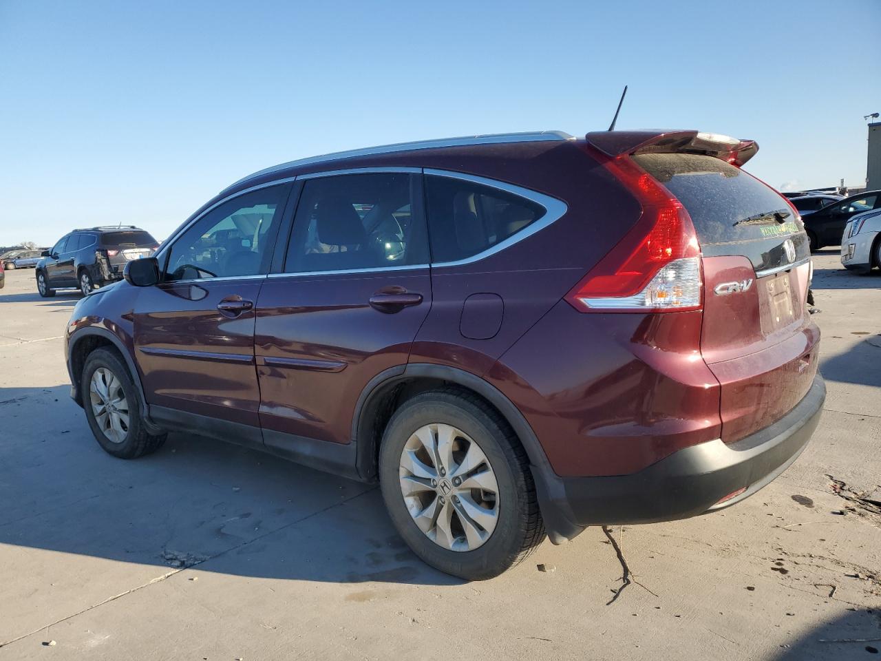 2014 Honda CR-V VIN 5J6RM3H75EL008593 Copart auction photo, front end damage thumbnail 2