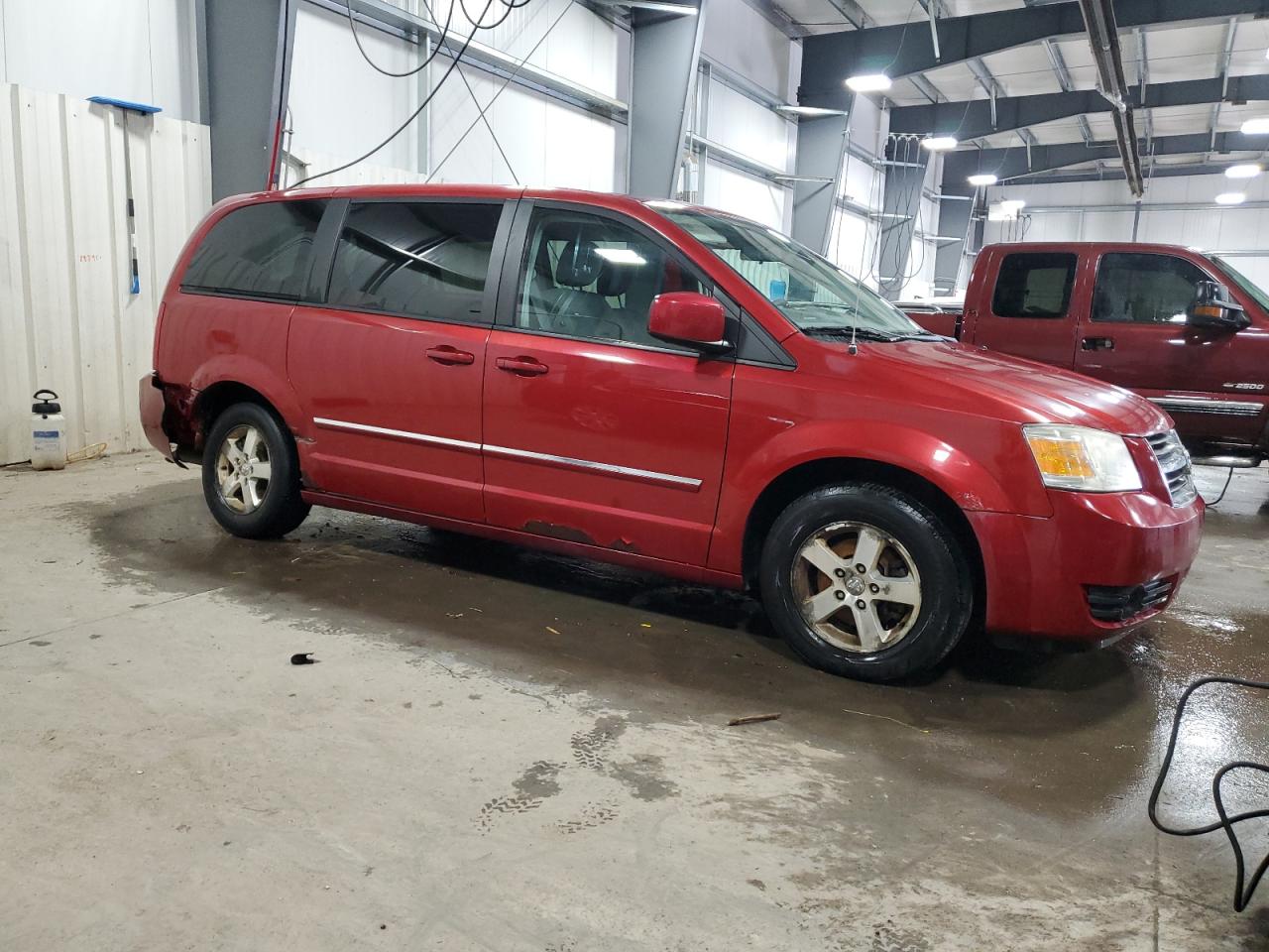 2008 Dodge Caravan VIN 1D8HN54PX8B103565 Copart auction photo, rear end damage thumbnail 4